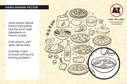 French Food Doodle Clip Art, a Food Illustration by insemar (Thumbnail 2 of 4)