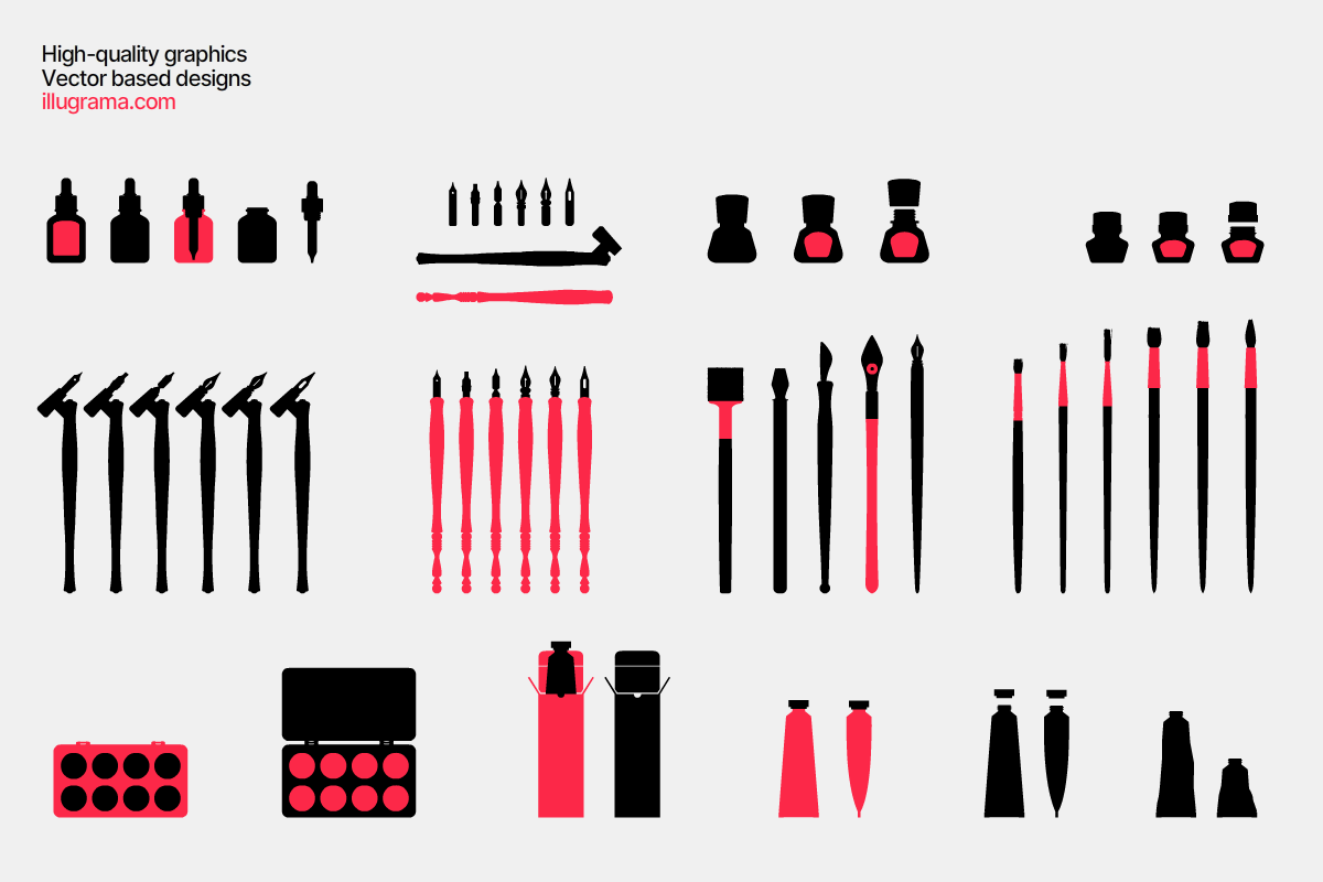 Designer Tools - Modern Graphics, an Illustration by illugrama (Photo 10 of 12)
