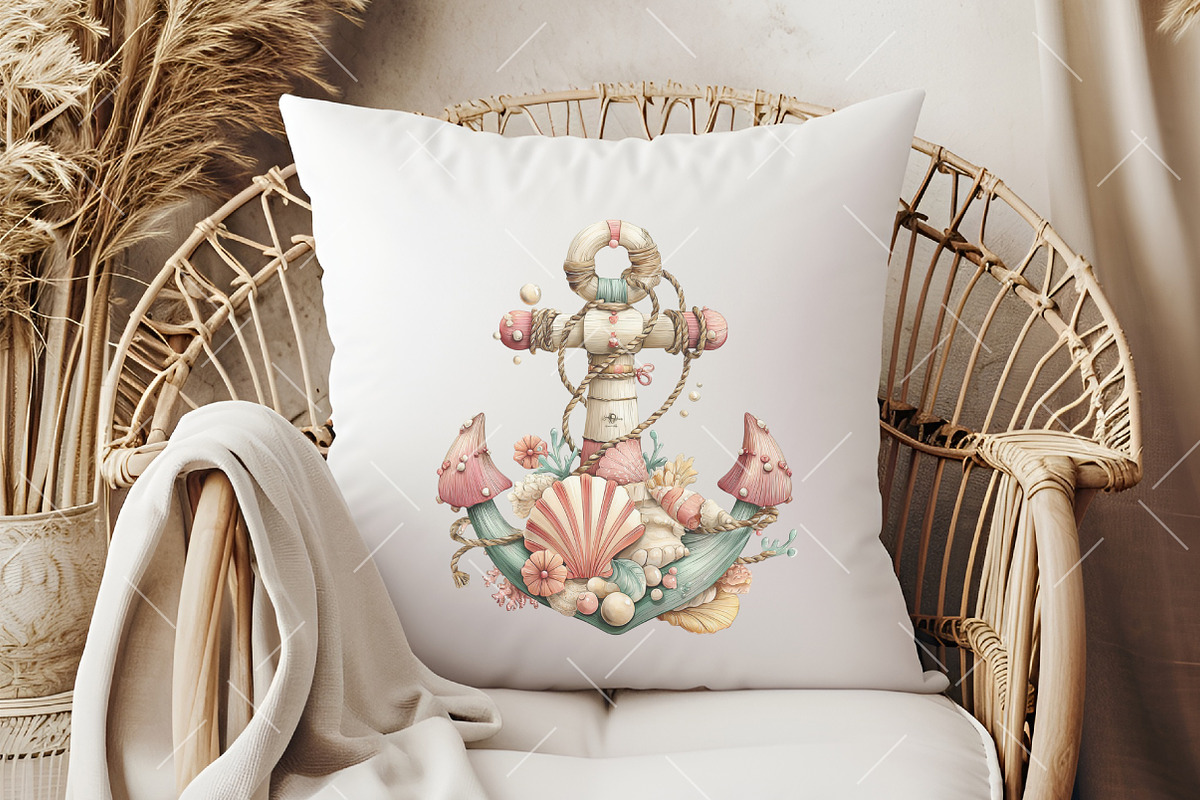 Whimsical Nautical Summer Clipart, an Illustration by OK Design (Photo 4 of 6)