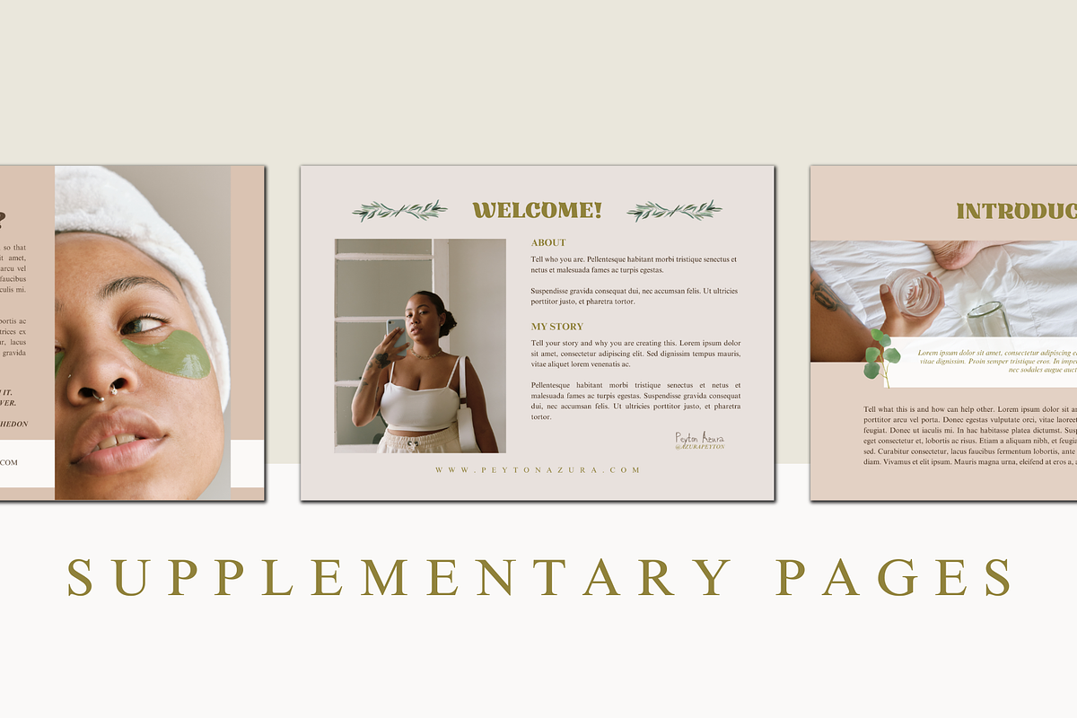 WORKBOOK CANVA TEMPLATE, a Print Template by The Little Lily Studio (Photo 3 of 5)