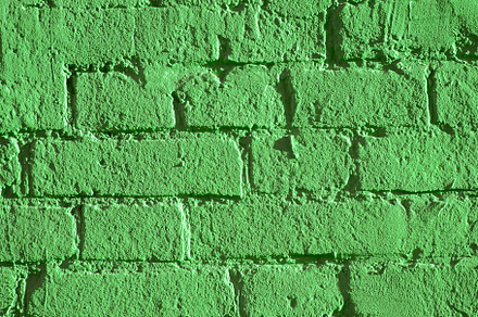 Fragment of brickwork, close-up.