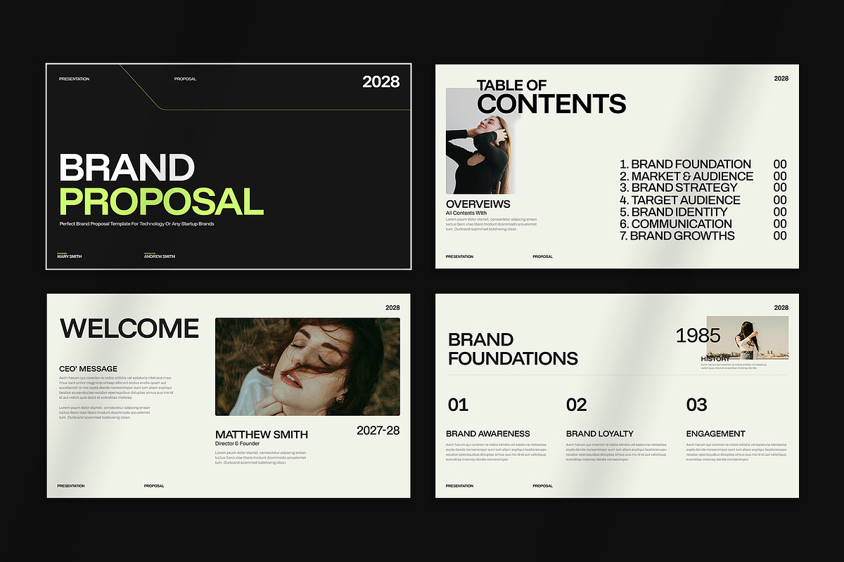 Brand Proposal Presentation Template, a Presentation Template by Oriofix (Photo 6 of 10)
