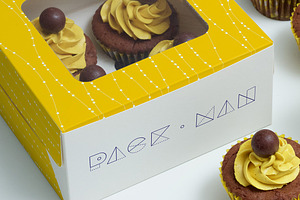 Cupcake Boxes Mockup