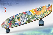 Sunny Beach Borders Watercolor, an Illustration by NATASHA CHU (Thumbnail 2 of 4)
