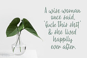 Kittie | Regular & Bold, a Script Font by Ayca Atalay (Thumbnail 5 of 10)