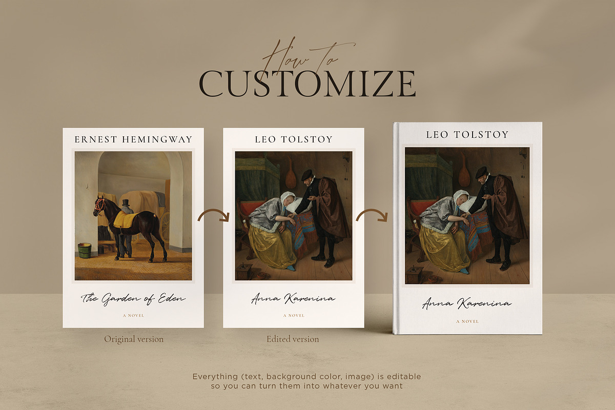 Book Cover Templates Vol.2 CANVA+PS, a Templates & Theme by September 5th (Photo 14 of 16)