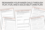 Inner Child Workbook Printable PDF, a Stationery Template by Ambitiously Alexa (Thumbnail 4 of 7)