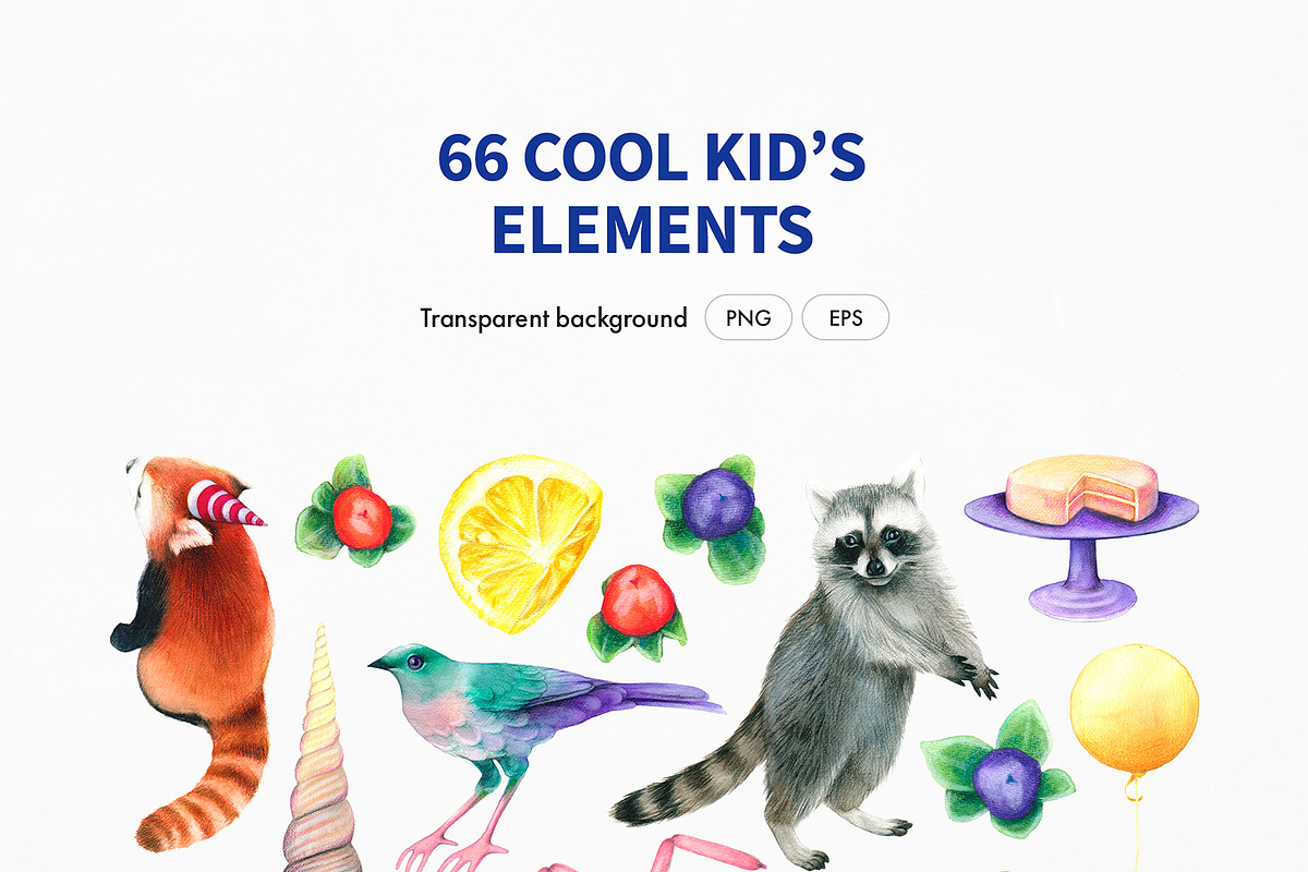 Cool Kid's Pack, an Animal Illustration by Manuka (Photo 2 of 8)