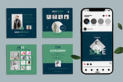 Winter Sale Social Media Post, a Social Media Template by ContestDesign (Thumbnail 1 of 5)