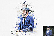 Paint Splatter Effect Ps Action, an Action Add-On by Studio Retouch (Thumbnail 10 of 17)