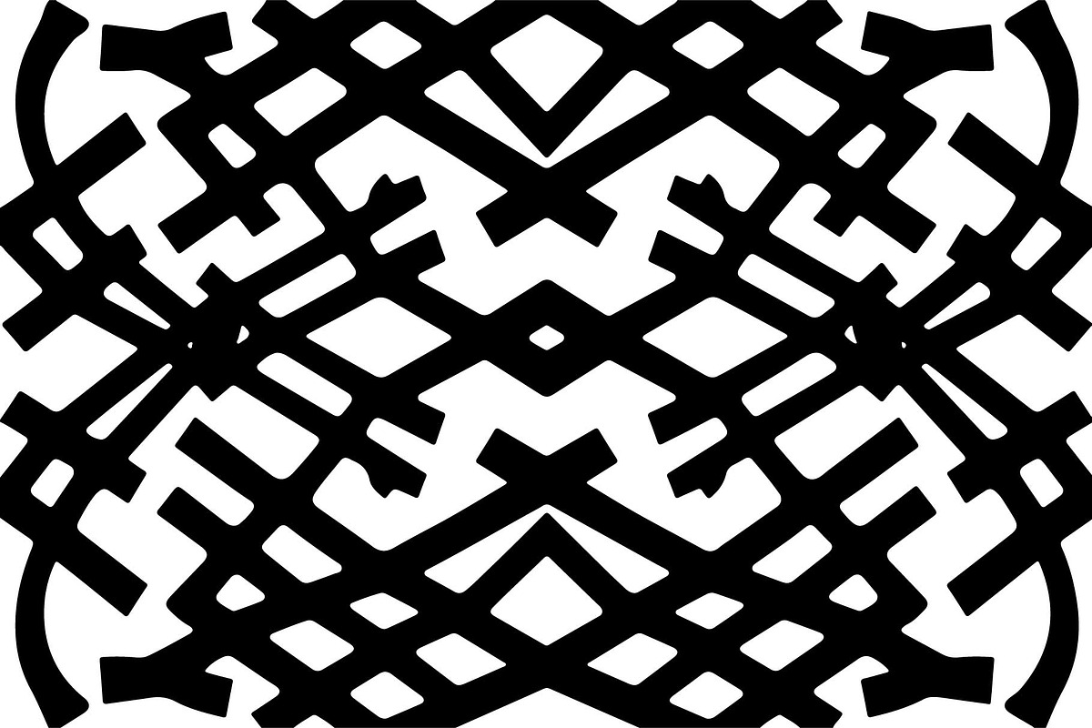 Geometric Laser Cut Panel Set, an Object Graphic by Designer_Momina (Photo 13 of 13)