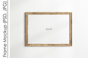 Wooden Frame Mockup PSD JPG, a Print Template by VNmockup (Thumbnail 2 of 5)