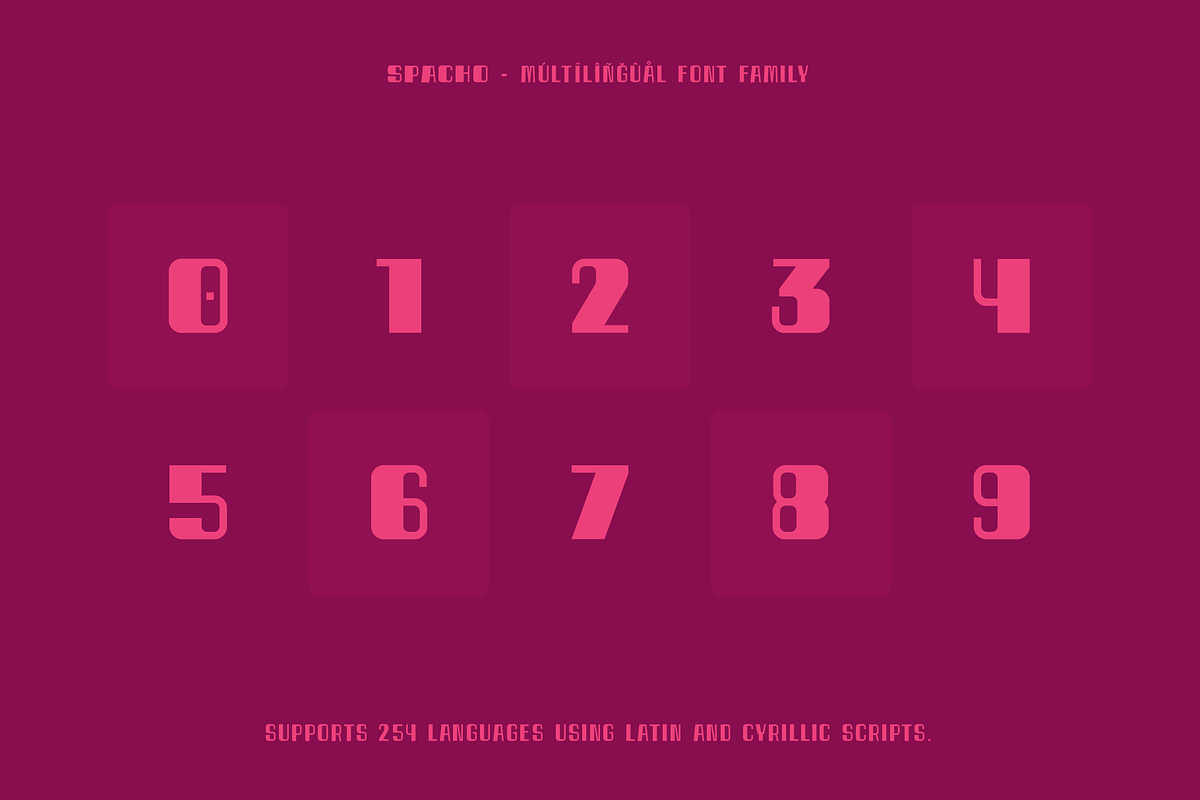 Spacho Font Family (44 Fonts), a Font by alpercakici (Photo 15 of 18)