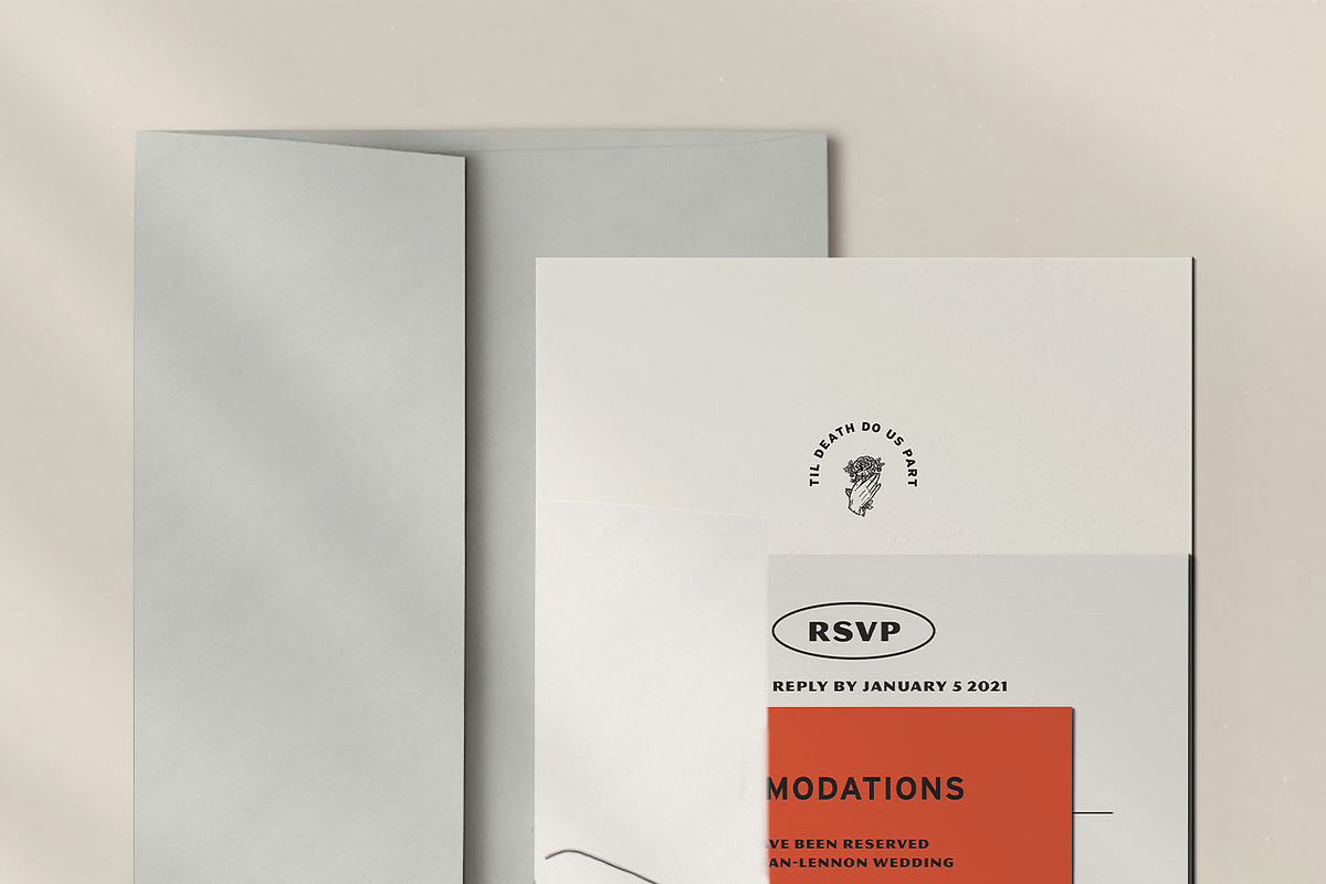 The Rebels Wedding Suite, an Invitation Template by Heart to Heart Paper Co (Photo 3 of 16)