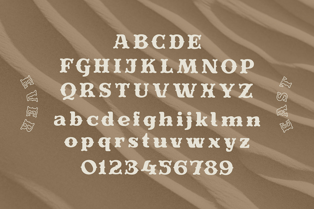 Evereast Western Rounded, a Serif Font by Nocturnal Workspace (Photo 7 of 9)
