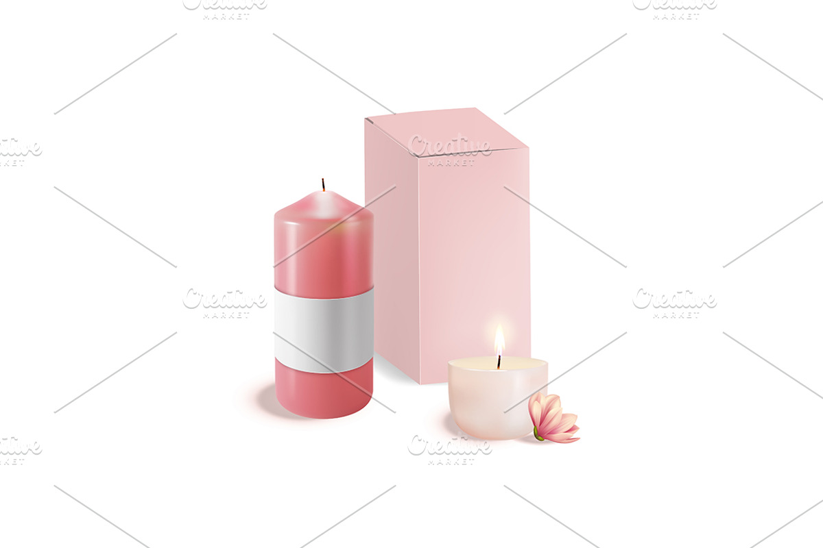 3d Aromatherapy Concept Element Set, an Object Graphic by Bigmouse_art (Photo 4 of 9)
