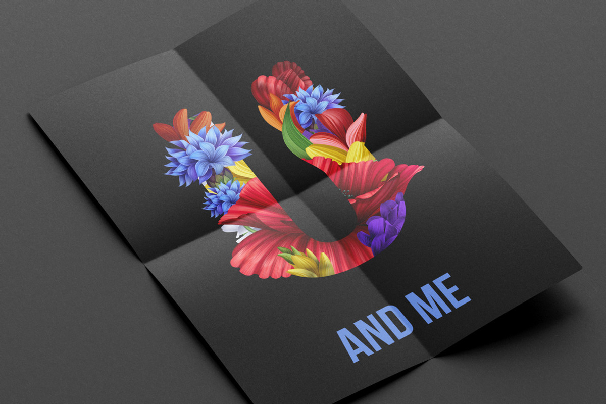 Flowers Wacomka Font, a Font by Handmadefont (Photo 9 of 10)