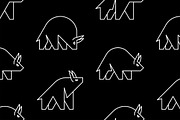 Bull Logo + pattern, an Object Graphic by NataliiaVolyk (Thumbnail 7 of 7)