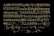 SFC Sortvane, a Blackletter Font by Skilline Supply Co. (Thumbnail 9 of 15)