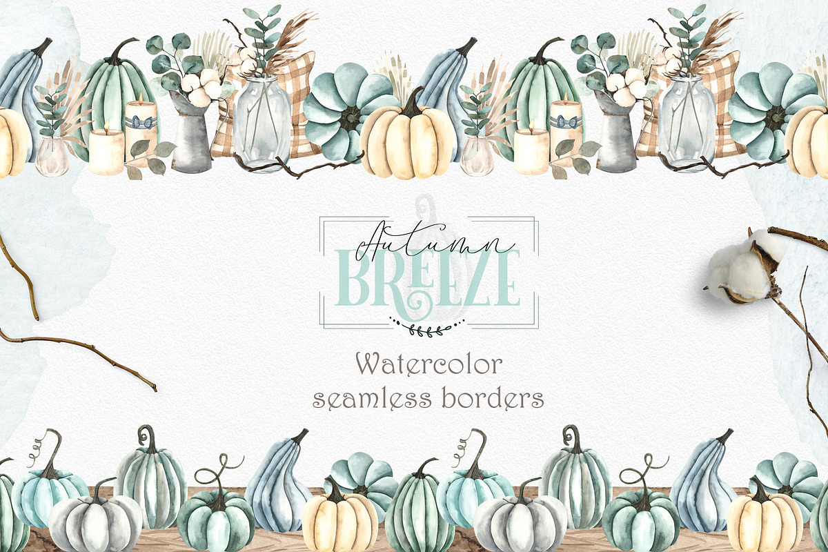 Autumn Breeze. Watercolor collection, an Object Graphic by Ana-Sakuta (Photo 10 of 20)