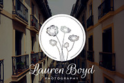 Lauren Boyd Premium Premade Photogra, a Branding & Logo Template by SweetShutterStyle (Thumbnail 1 of 3)