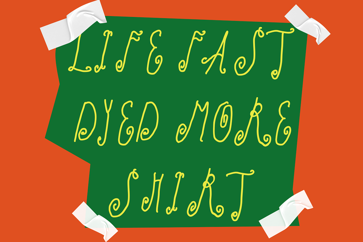 Squirky Lary, a Handwritten Font by JelekType (Photo 8 of 8)