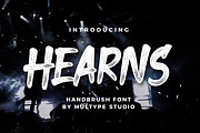 Hearns Handbrush Font, a Font by Multype Studio (Thumbnail 1 of 10)
