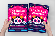 Dia De Los Muertos Flyer, a Flyer Template by Annora Studio (Thumbnail 4 of 6)