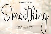 Smoothing, a Handwritten Font by FreshTypeINK (Thumbnail 1 of 8)