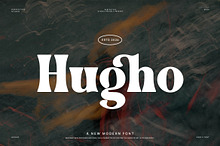 Hugho Modern Serif Font