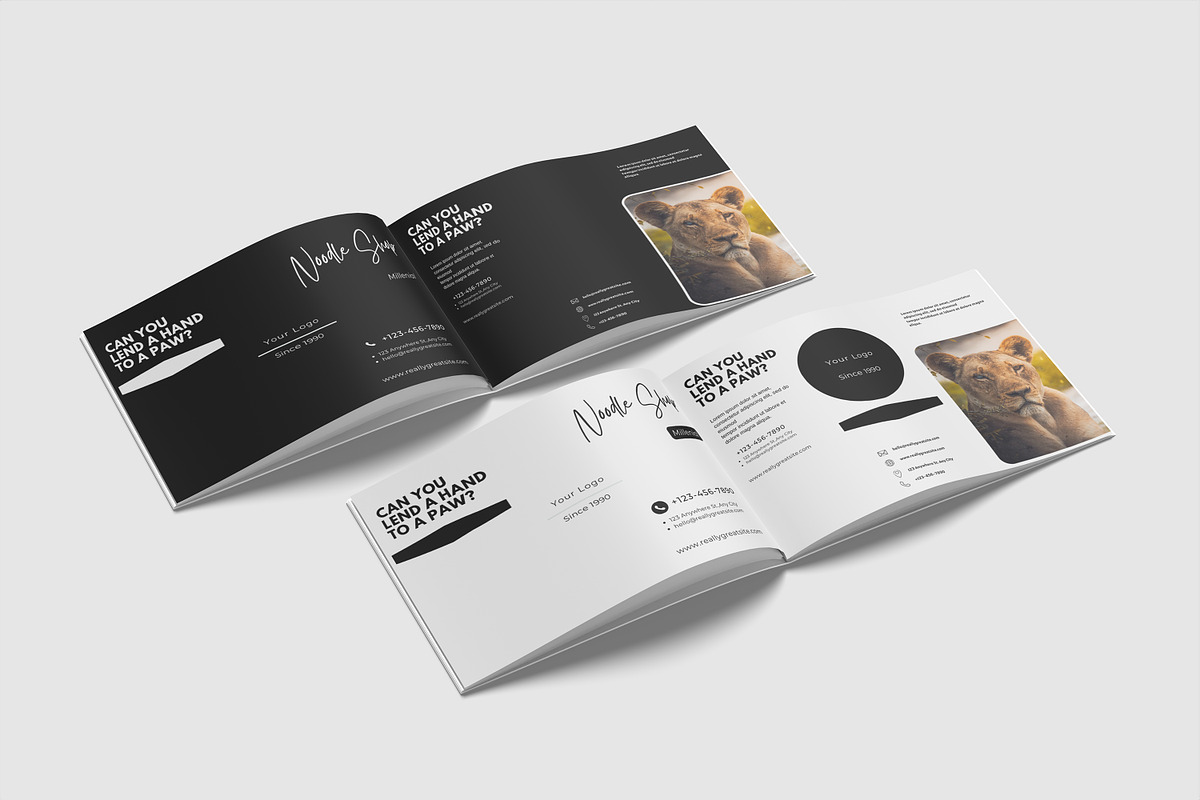 a4 Lanscape Mockup, a Books & Magazine Mockup by mahhyud (Photo 9 of 11)