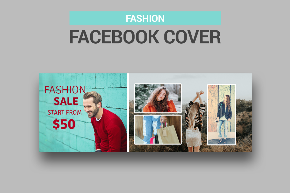 Fashion Facebook Covers, a Social Media Template by Creatricks
