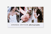 Business Card Photoshop Template, a Business Card Template by Fearless Confetti (Thumbnail 4 of 5)