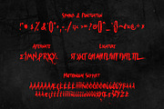 Nightscary - Horror & Scary Font, a Handwritten Font by Typefactoryco (Thumbnail 3 of 8)