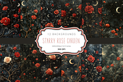 Starry Rose Garden, a Background Graphic by Curve Design (Thumbnail 1 of 7)