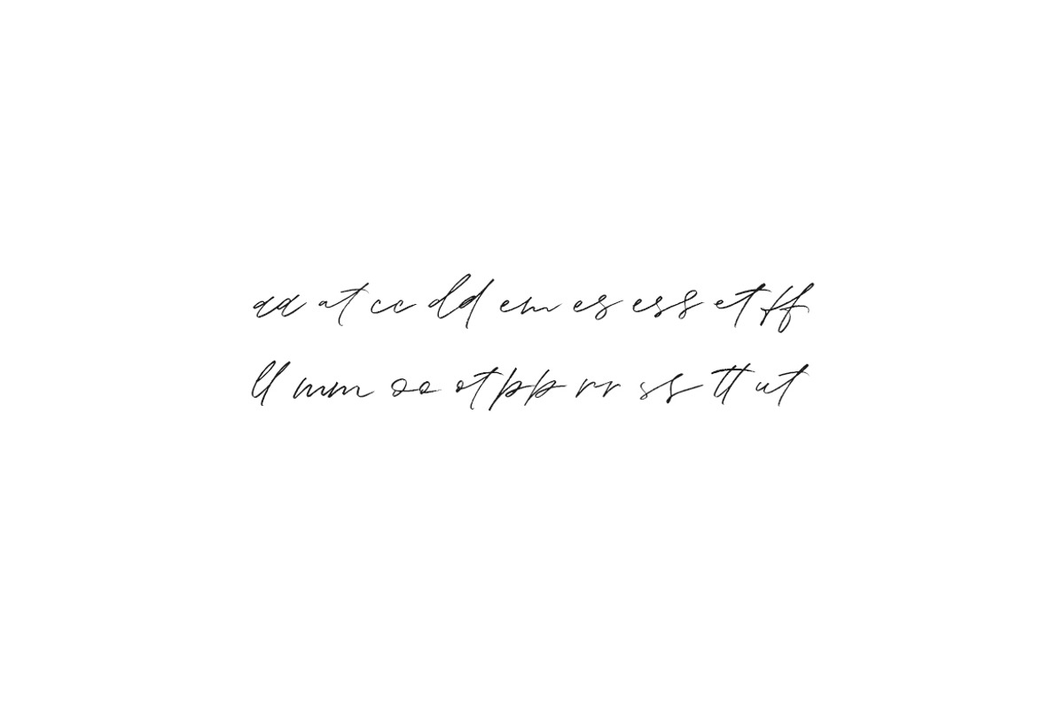 Shadowy Script + Symbols, a Script Font by kavoon (Photo 12 of 12)
