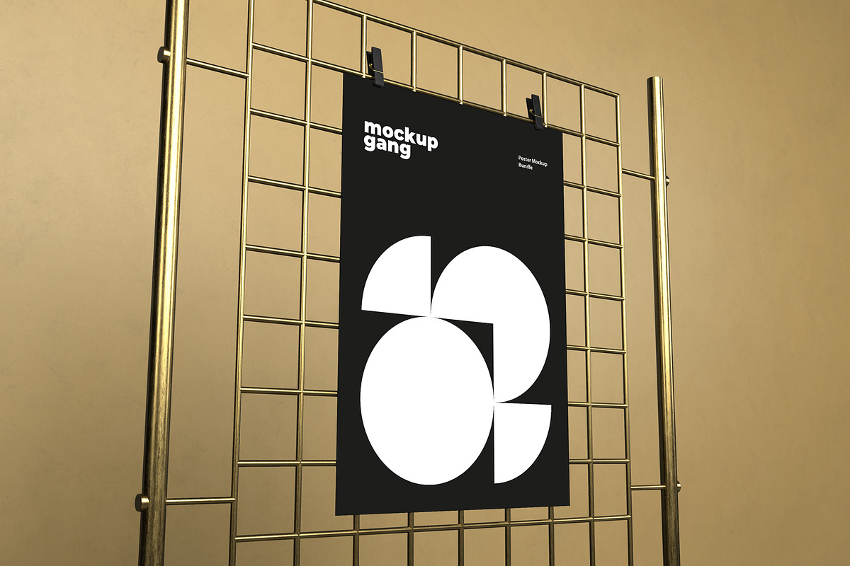 Poster Mockup Bundle, a Print Template by Mockup Gang (Photo 3 of 9)
