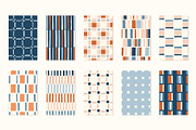Stripes & Checks Geometric Patterns, a Pattern Graphic by PATTERNS etc. (Thumbnail 8 of 8)
