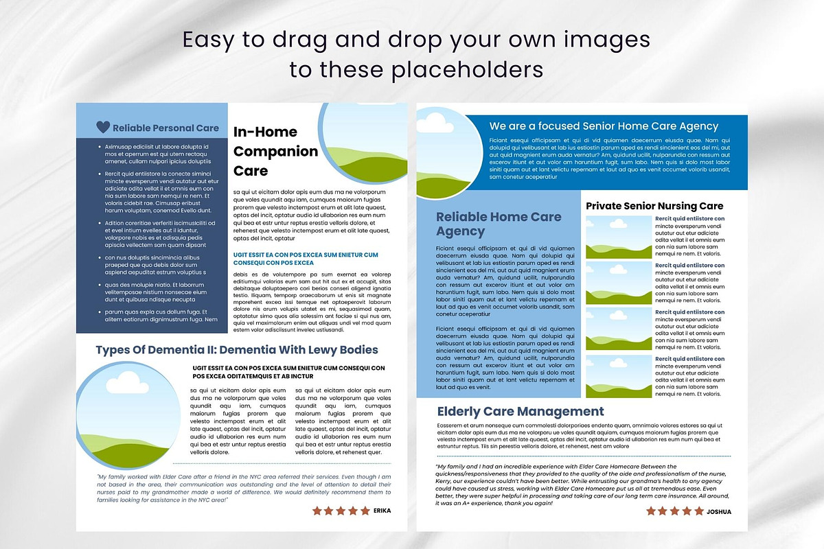 Canva Newsletter Template Caregiver, an Email Template by PixelCraft (Photo 11 of 15)
