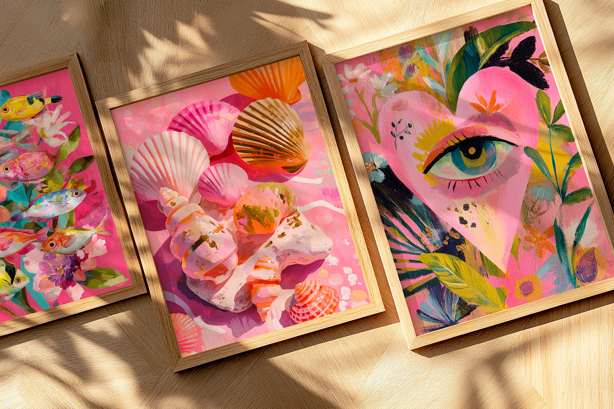 112 Tropical Prints Gallery, a Background Graphic by Feelsoul (Photo 3 of 14)