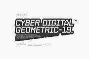 Nochimoto Technica MC19, a Sans Serif Font by OWL KING (Thumbnail 8 of 9)