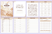 2026 Reading Journal Bundle Canva, a Stationery Template by Mustafiz (Thumbnail 2 of 8)