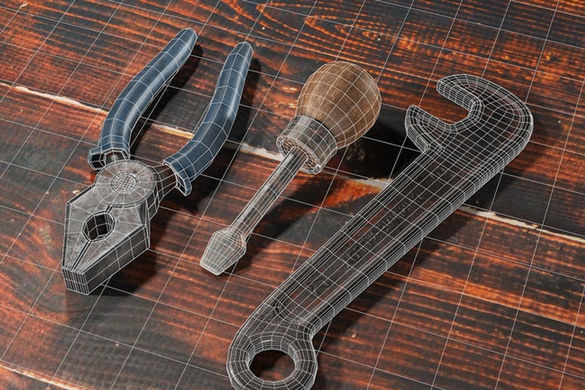 Toolset, an Object 3D Model by happy brush (Photo 2 of 5)