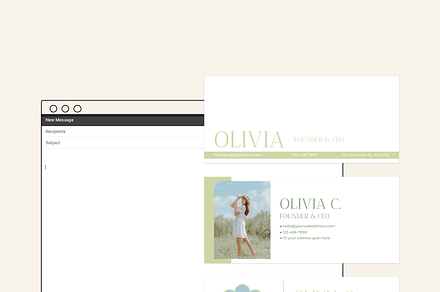 Olivia & Co-Email Signature Template