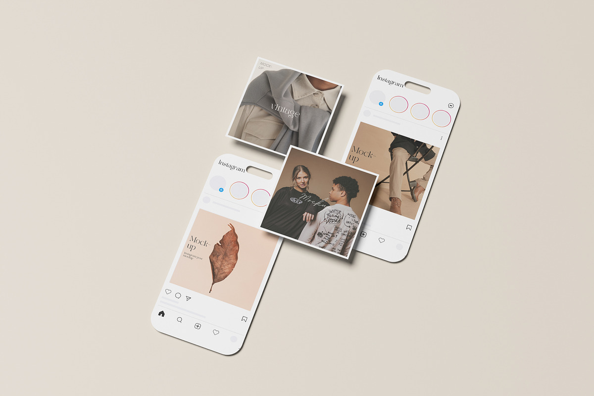Instagram Post Mockup, an iPhone Mockup by graphic_keY (Photo 4 of 7)