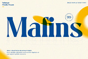 Mafins-Serif Font Family (Updated), a Serif Font by Nathatype (Thumbnail 1 of 10)