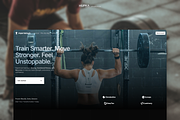 Imperial Gym - Trainer Template, a Landing Page Template by hupka.studio (Thumbnail 1 of 5)