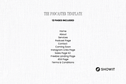 The Podcaster Template, a Landing Page Template by Design by Alia (Thumbnail 2 of 3)