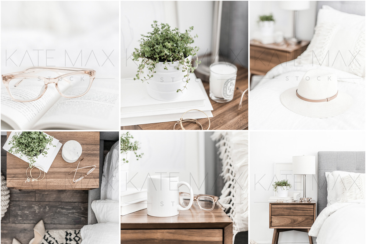 Neutral Nightstand Stock Photo Bundl, a Books & Magazine Mockup by Styled Stock House (Photo 2 of 3)
