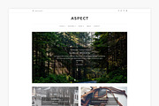 Aspect - WordPress Blog Theme, a WordPress Template by Lucid Themes (Thumbnail 2 of 6)